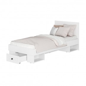 Спальня Софт (модульная) Белый/Эмаль белая F26 в Губахе - gubaha.ok-mebel.com | фото 5