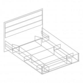 Спальный гарнитур "Милана" (модульный) в Губахе - gubaha.ok-mebel.com | фото 4