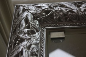 Спальный гарнитур Тиффани Premium черная/серебро в Губахе - gubaha.ok-mebel.com | фото 4