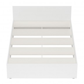 Стандарт Кровать 1400, цвет белый, ШхГхВ 143,5х203,5х70 см., сп.м. 1400х2000 мм., без матраса, основание есть в Губахе - gubaha.ok-mebel.com | фото 5
