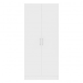 Стандарт Шкаф 2-х створчатый, цвет белый, ШхГхВ 90х52х200 см. в Губахе - gubaha.ok-mebel.com | фото 4