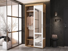 СТЕЛЛА-1 Прихожая (ЛДСП) дуб крафт/белый в Губахе - gubaha.ok-mebel.com | фото 3