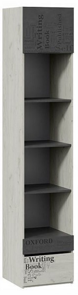 Стеллаж комбинированный Оксфорд-2 ТД-399.07.20 в Губахе - gubaha.ok-mebel.com | фото 3