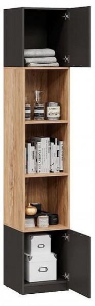 Стеллаж комбинированный Стелла в Губахе - gubaha.ok-mebel.com | фото 2