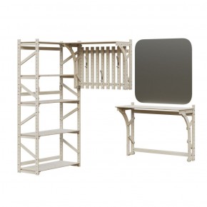 Стеллаж Конструктор Арт.С1600-1 в Губахе - gubaha.ok-mebel.com | фото 5