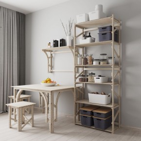 Стеллаж Конструктор Арт.С2000-1 в Губахе - gubaha.ok-mebel.com | фото 6