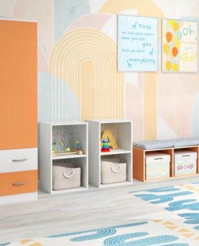Стеллаж Ярофф №2, двухсекционный в Губахе - gubaha.ok-mebel.com | фото 3