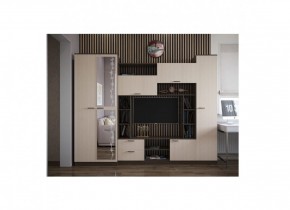 Стенка Марта 11 (Венге/Беленый дуб) в Губахе - gubaha.ok-mebel.com | фото 2
