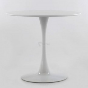 Стол Barneo T-3 Tulip style (RAL9003 белый, D80) в Губахе - gubaha.ok-mebel.com | фото 2