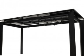Стол CORNER 120 HIGH GLOSS STATUARIO керамика, стекло/ черный каркас, ®DISAUR в Губахе - gubaha.ok-mebel.com | фото 9