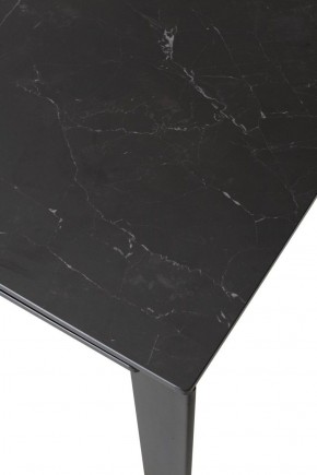 Стол CORNER 120 MATT BLACK MARBLE SOLID CERAMIC / BLACK, ®DISAUR в Губахе - gubaha.ok-mebel.com | фото 9