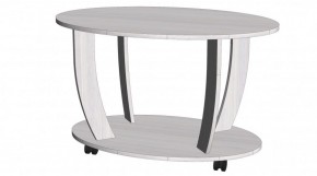 Стол Журнальный Овальный (анкор светлый) в Губахе - gubaha.ok-mebel.com | фото