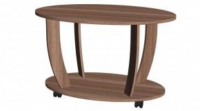 Стол Журнальный Овальный (шимо темный) в Губахе - gubaha.ok-mebel.com | фото