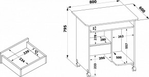 Стол компьютерный КСТ-10.1 в Губахе - gubaha.ok-mebel.com | фото 4