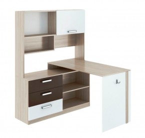 Стол компьютерный ВОЛКЕР М07 (ЯШС) в Губахе - gubaha.ok-mebel.com | фото 2