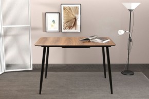 Стол Корсика В1 (дуб Вотан/черный) в Губахе - gubaha.ok-mebel.com | фото 2