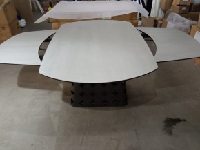 Стол LORENS 150 TL-58 поворотная система раскладки, испанская керамика / Темно-серый, ®DISAUR в Губахе - gubaha.ok-mebel.com | фото 2