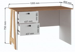 Стол письменный Теодора в Губахе - gubaha.ok-mebel.com | фото 4