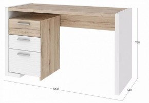 Стол письменный Венето 266.15Н в Губахе - gubaha.ok-mebel.com | фото 3