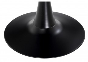 Стол стеклянный Tulip 90x74 black glass в Губахе - gubaha.ok-mebel.com | фото 3