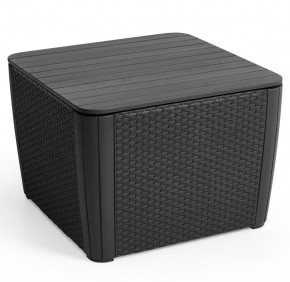 Стол-сундук Лузон Плюс (Luzon Plus Flat Wicker), графит в Губахе - gubaha.ok-mebel.com | фото 3