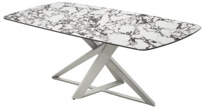 Стол VICENZA 220 BULGARI WHITE, керамика / белый, ®DISAUR в Губахе - gubaha.ok-mebel.com | фото 9