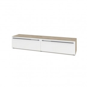 СТОУН С72 Тумба ТВ (серый дуб/белый) в Губахе - gubaha.ok-mebel.com | фото