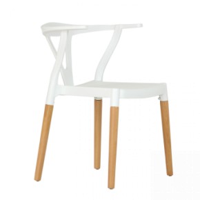 Стул Barneo N-218 Wishbone интерьерный кухонный белый в Губахе - gubaha.ok-mebel.com | фото