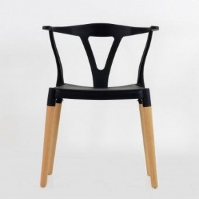 Стул Barneo N-218 Wishbone интерьерный кухонный черный в Губахе - gubaha.ok-mebel.com | фото 3