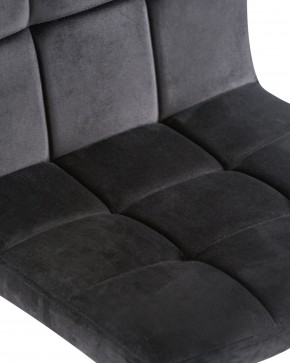 Стул барный DOBRIN DOMINIC, черный велюр (MJ9-101) в Губахе - gubaha.ok-mebel.com | фото 7