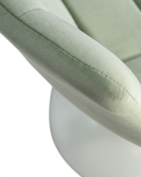 Стул барный DOBRIN TAILOR WHITE, пудрово-мятный велюр (MJ9-87) в Губахе - gubaha.ok-mebel.com | фото 8