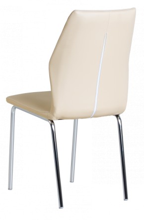 Стул Модена А1.11-04 (Стандарт) хром/кожзам (4 шт.) в Губахе - gubaha.ok-mebel.com | фото 2
