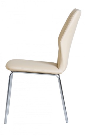 Стул Модена А1.11-04 (Стандарт) хром/кожзам (4 шт.) в Губахе - gubaha.ok-mebel.com | фото 3