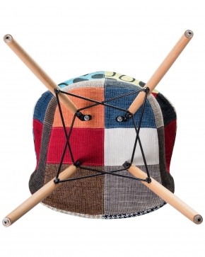Стул обеденный DOBRIN DAW PATCHWORK, цвет сиденья мозаика в Губахе - gubaha.ok-mebel.com | фото 7