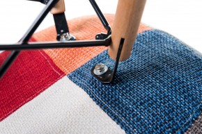 Стул обеденный DOBRIN DAW PATCHWORK, цвет сиденья мозаика в Губахе - gubaha.ok-mebel.com | фото 8