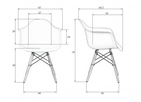 Стул обеденный DOBRIN DAW PATCHWORK, цвет сиденья мозаика в Губахе - gubaha.ok-mebel.com | фото 9