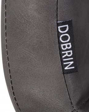 Стул обеденный DOBRIN MARK, черные ножки, серая антрацитовая винтажная экокожа (RU-08) в Губахе - gubaha.ok-mebel.com | фото 9