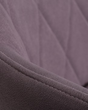 Стул обеденный DOBRIN ROBY, ЭМАЛЬ ЧЕРНЫЙ МУАР велюр Catania Lavender в Губахе - gubaha.ok-mebel.com | фото 10