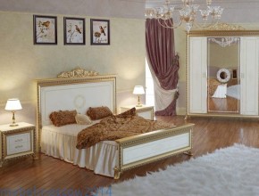 СВ-03 Кровать Версаль изголовье Шелкография (1600*2000) без короны/без основания в Губахе - gubaha.ok-mebel.com | фото