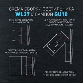 Светильник на штанге Эра WL37 BK Б0054408 в Губахе - gubaha.ok-mebel.com | фото 5