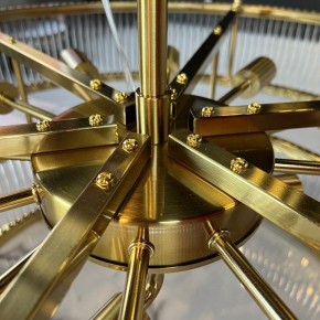 Светильник на штанге Imperiumloft RH Marais Round Chandelier 40,2668 в Губахе - gubaha.ok-mebel.com | фото 10