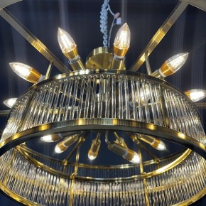 Светильник на штанге Imperiumloft RH Marais Round Chandelier 40,2668 в Губахе - gubaha.ok-mebel.com | фото 5
