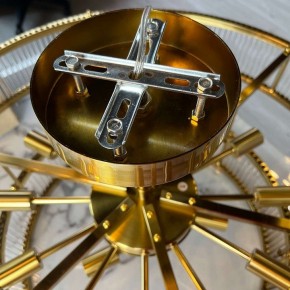 Светильник на штанге Imperiumloft RH Marais Round Chandelier 40,2668 в Губахе - gubaha.ok-mebel.com | фото 10