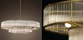 Светильник на штанге Imperiumloft RH Marais Round Chandelier 40,2668 в Губахе - gubaha.ok-mebel.com | фото 2