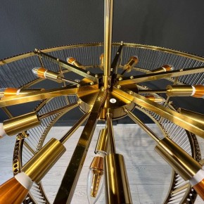 Светильник на штанге Imperiumloft RH Marais Round Chandelier 40,2668 в Губахе - gubaha.ok-mebel.com | фото 6