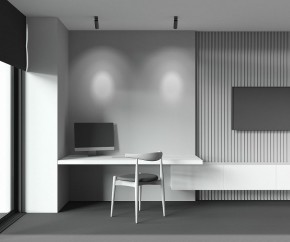 Светильник на штанге Maytoni FOCUS LED C055CL-L12B2.7K-W-B в Губахе - gubaha.ok-mebel.com | фото 4