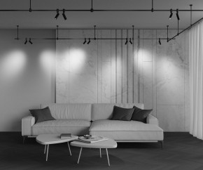Светильник на штанге Maytoni Focus Led TR144-1-12W3K-W-B в Губахе - gubaha.ok-mebel.com | фото 5