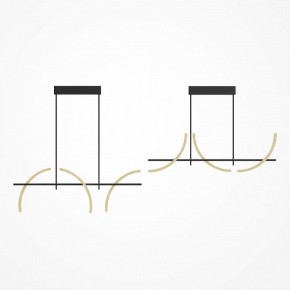 Светильник на штанге Maytoni Wabi MOD428PL-L20BK в Губахе - gubaha.ok-mebel.com | фото 3