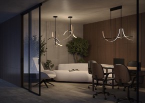 Светильник на штанге Maytoni Wabi MOD428PL-L20BK в Губахе - gubaha.ok-mebel.com | фото 5
