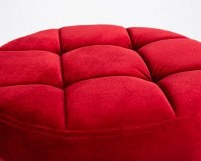 Табурет барный DOBRIN BRUNO BLACK, бордо велюр (MJ9-43) в Губахе - gubaha.ok-mebel.com | фото 2